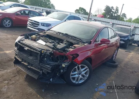 2016 Ford Fusion Se из США, поврежденный, VIN 3FA6P0H70GR288030